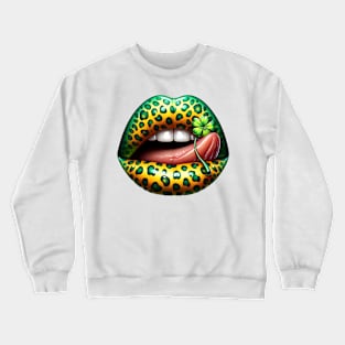 St Patrick Lips Crewneck Sweatshirt